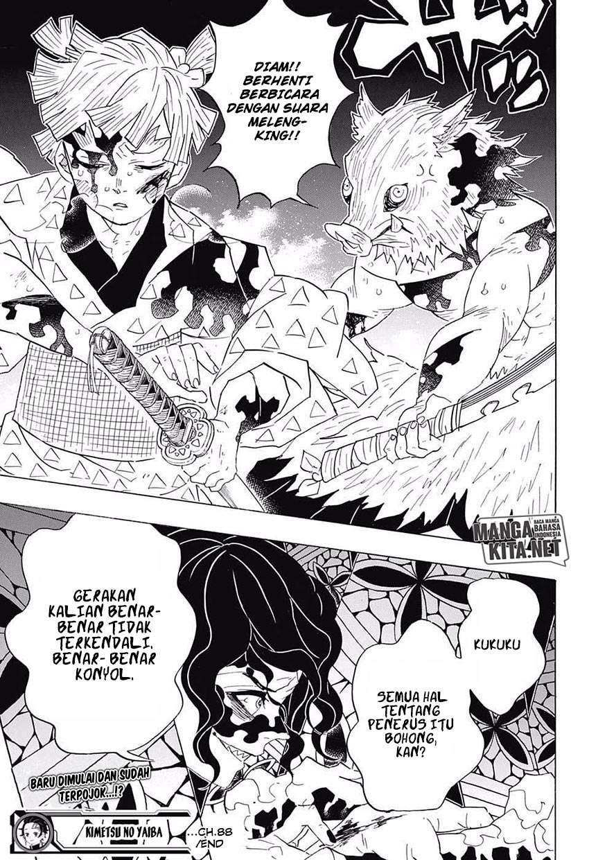 Kimetsu no Yaiba Chapter 88 Gambar 20
