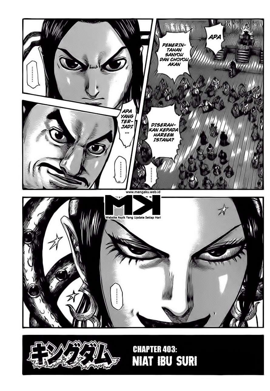 Komik Kingdom Chapter 403 gambar nomor 1