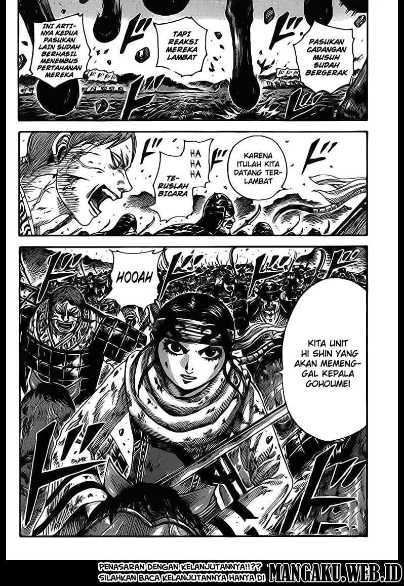 Kingdom Chapter 398 Gambar 17