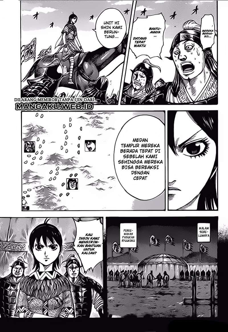 Kingdom Chapter 398 Gambar 3