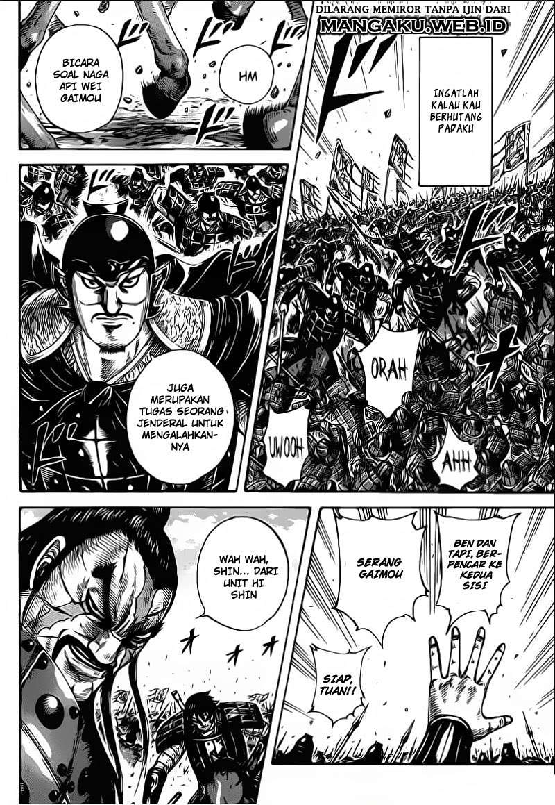Kingdom Chapter 398 Gambar 6
