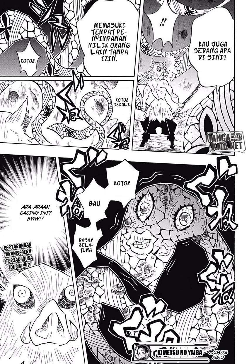 Kimetsu no Yaiba Chapter 78 Gambar 20