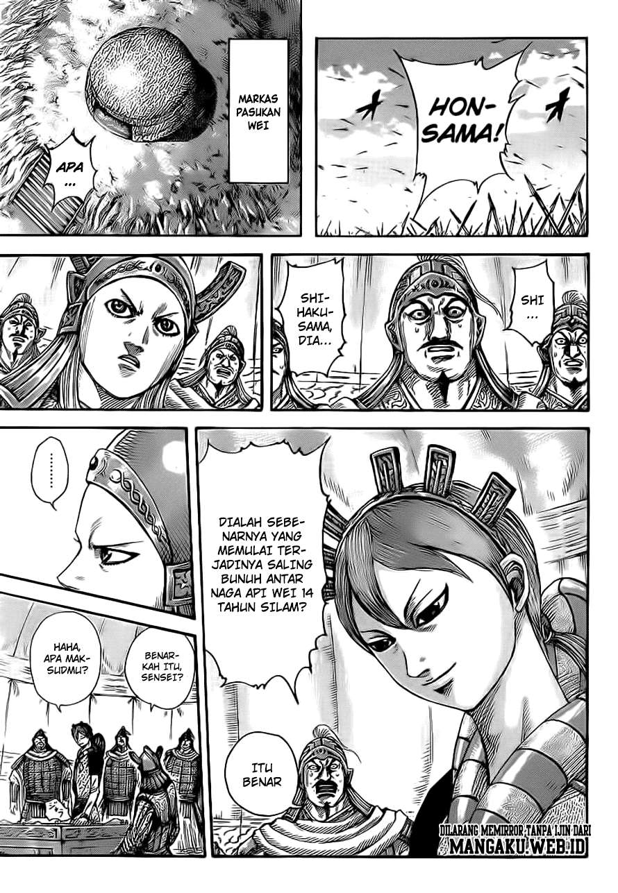 Kingdom Chapter 390 Gambar 7