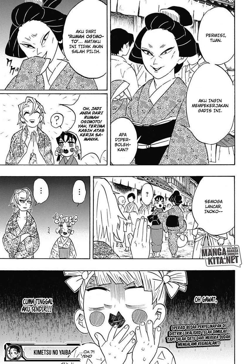 Kimetsu no Yaiba Chapter 71 Gambar 22