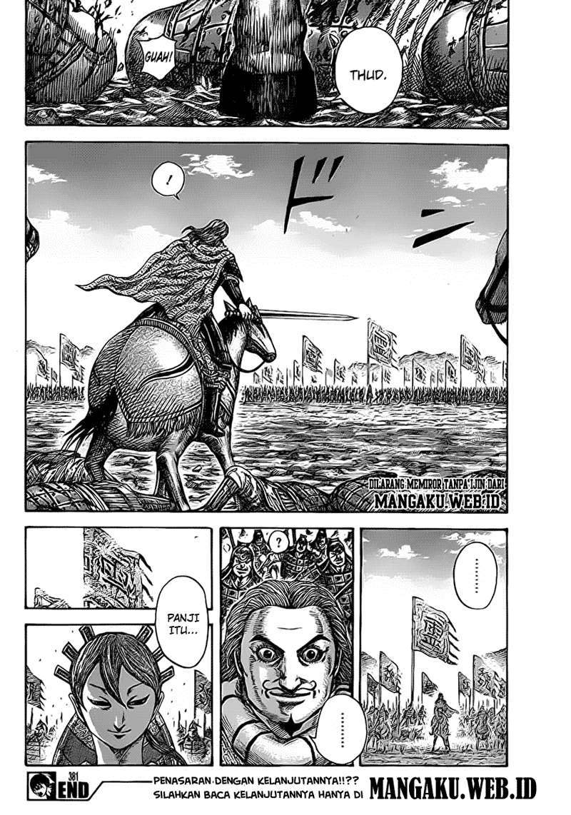 Kingdom Chapter 381 Gambar 16