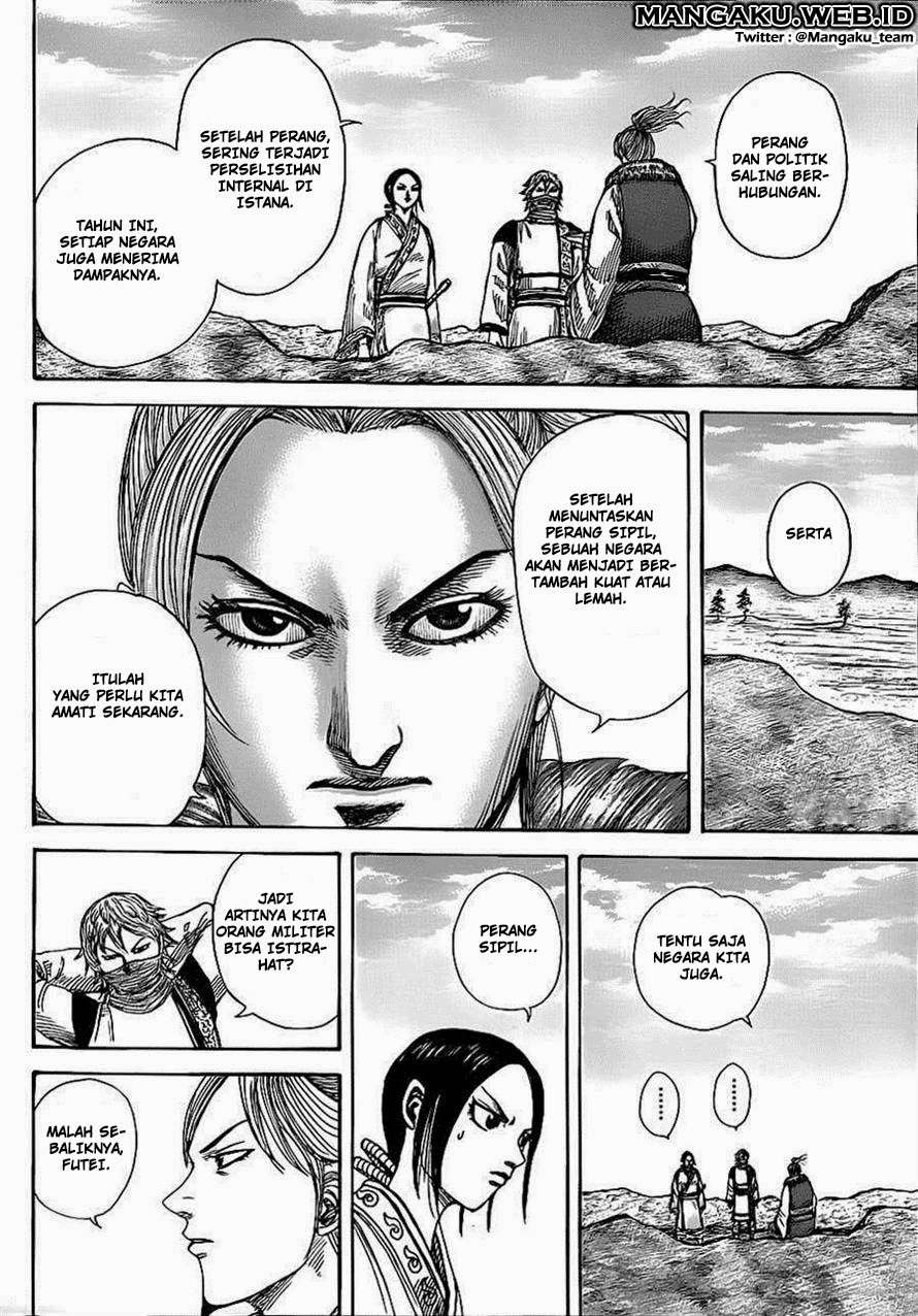 Kingdom Chapter 366 Gambar 16