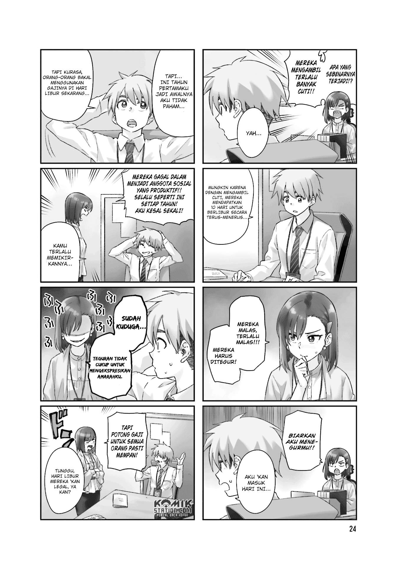 Kawaii Joushi wo Komarasetai Chapter 18 Gambar 4
