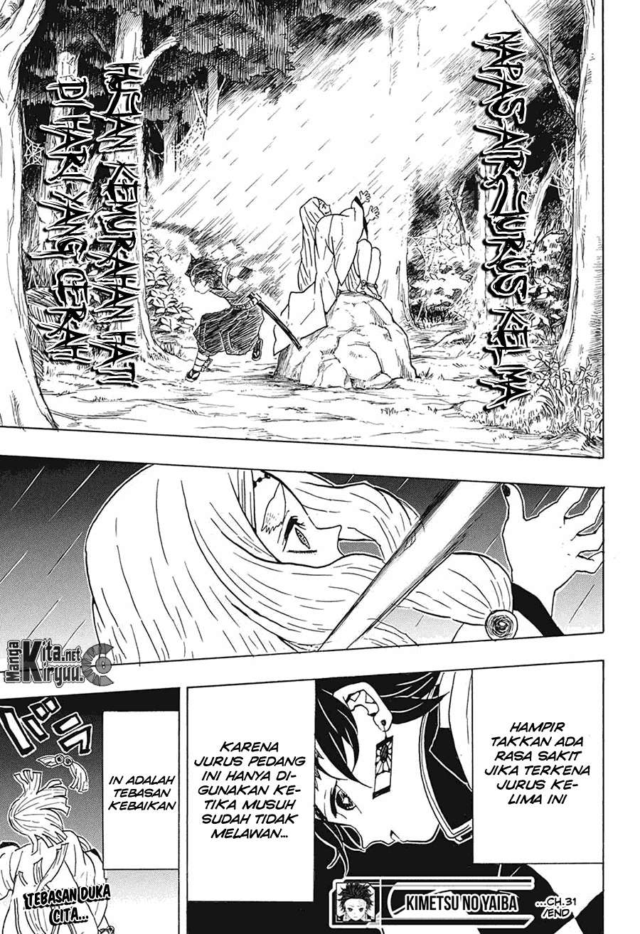 Kimetsu no Yaiba Chapter 31 Gambar 20