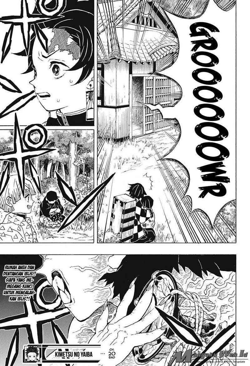 Kimetsu no Yaiba Chapter 20 Gambar 19