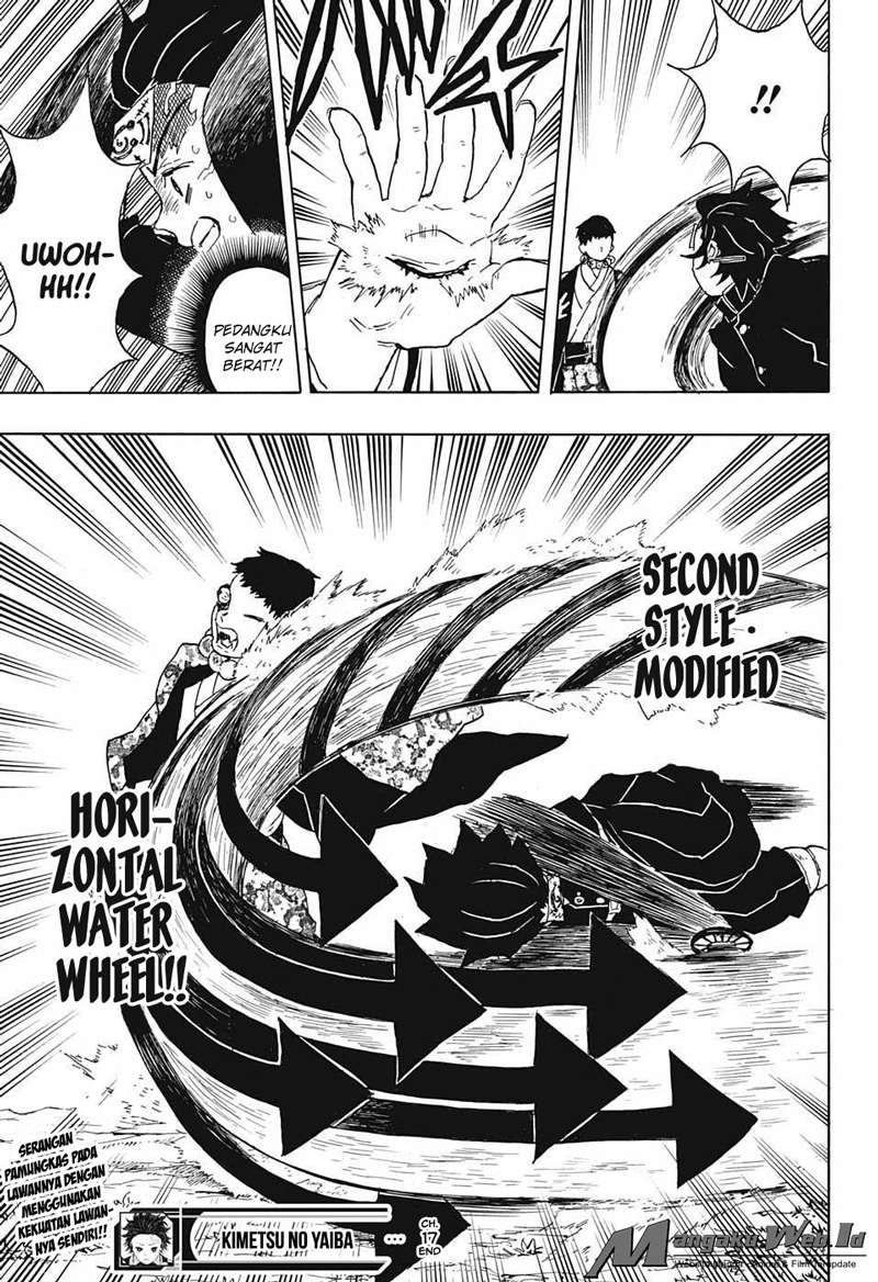 Kimetsu no Yaiba Chapter 17 Gambar 20