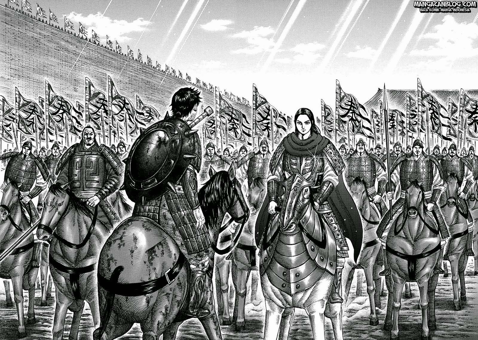 Kingdom Chapter 328 Gambar 19