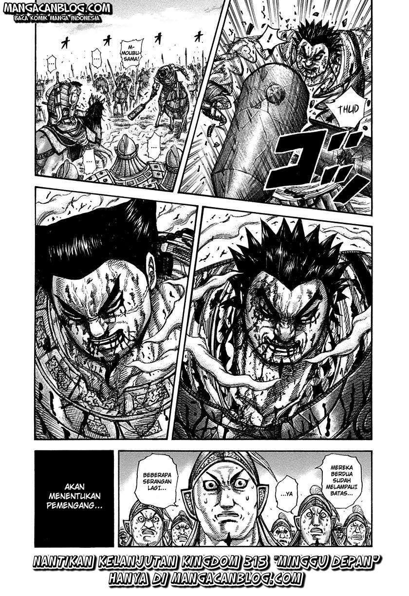Kingdom Chapter 313 Gambar 17