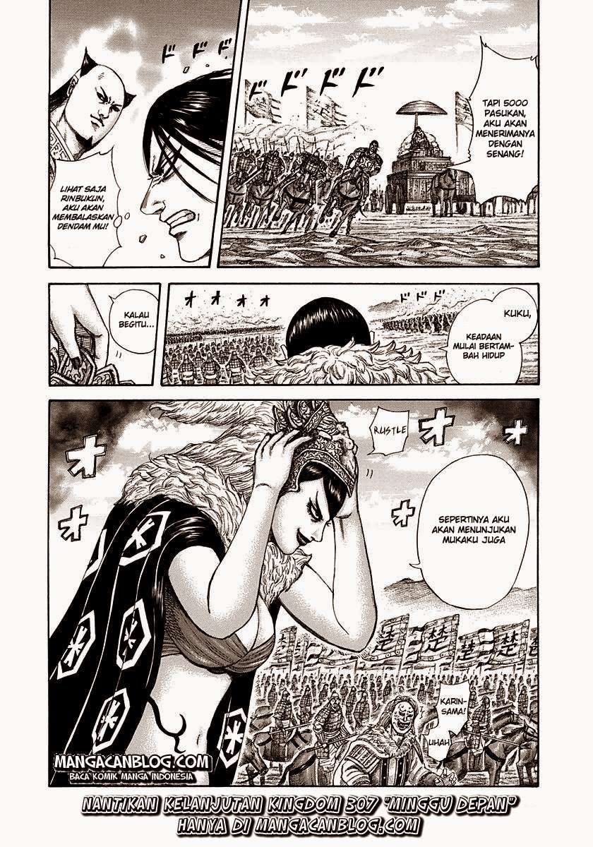 Kingdom Chapter 306 Gambar 19