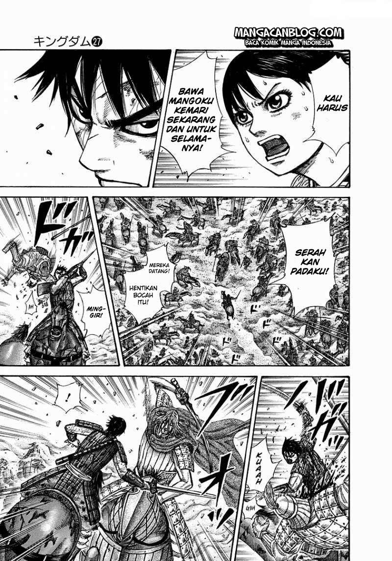 Kingdom Chapter 287 Gambar 8