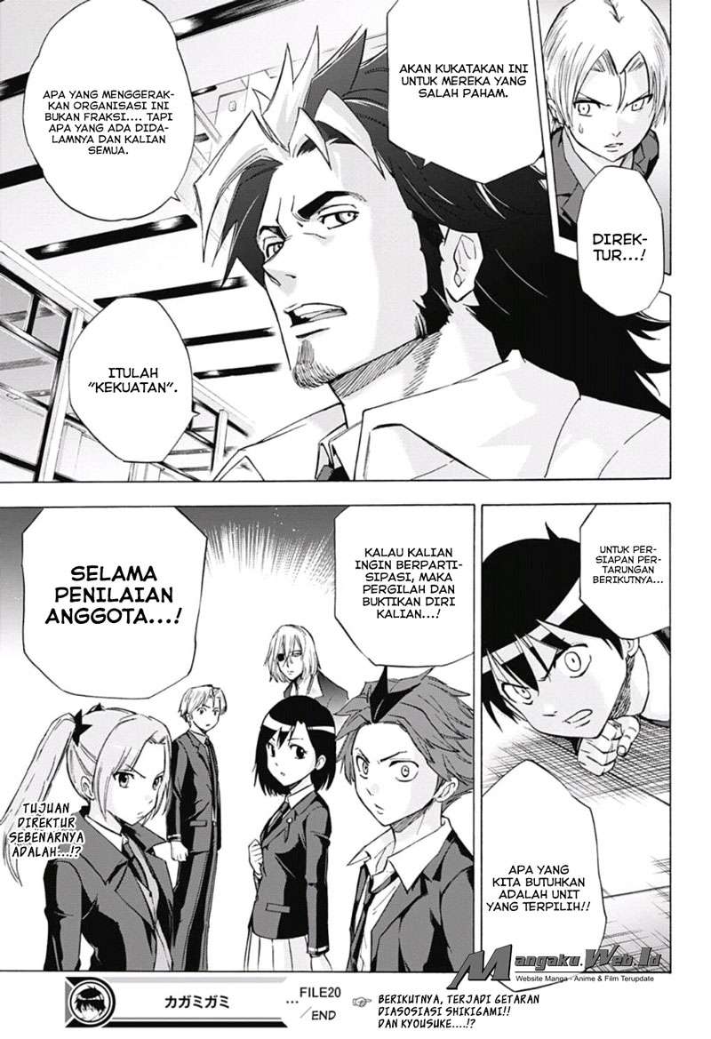 Kagamigami Chapter 20 Gambar 19