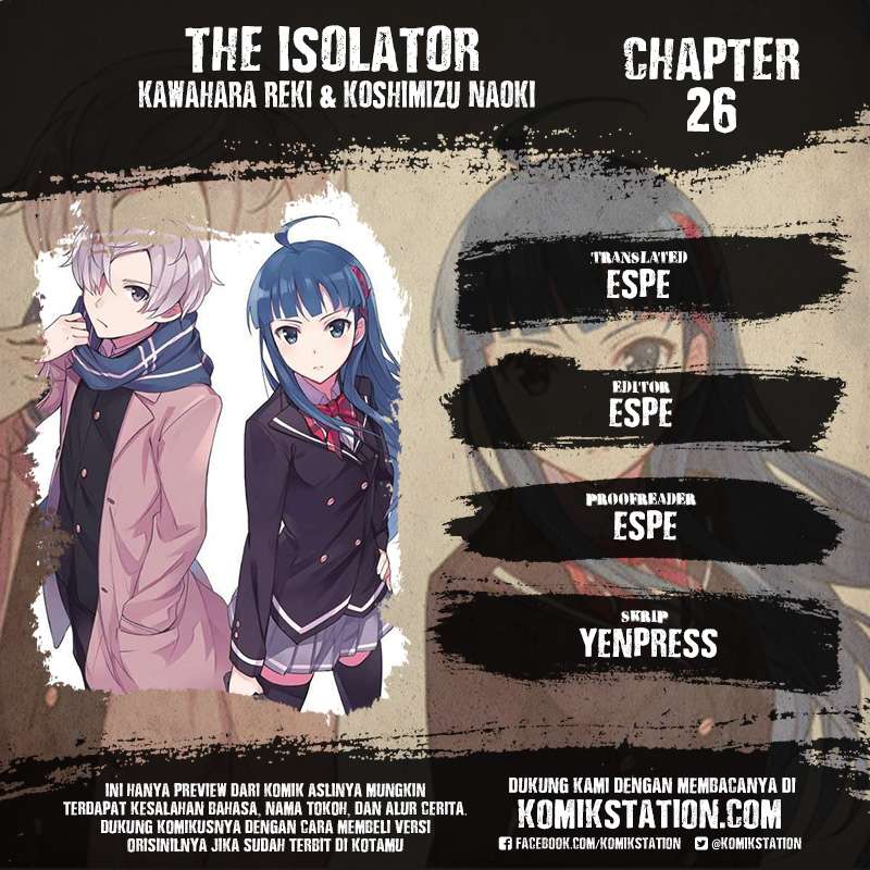 Baca Manga The Isolator: Realization of Absolute Solitude Chapter 26 Gambar 2