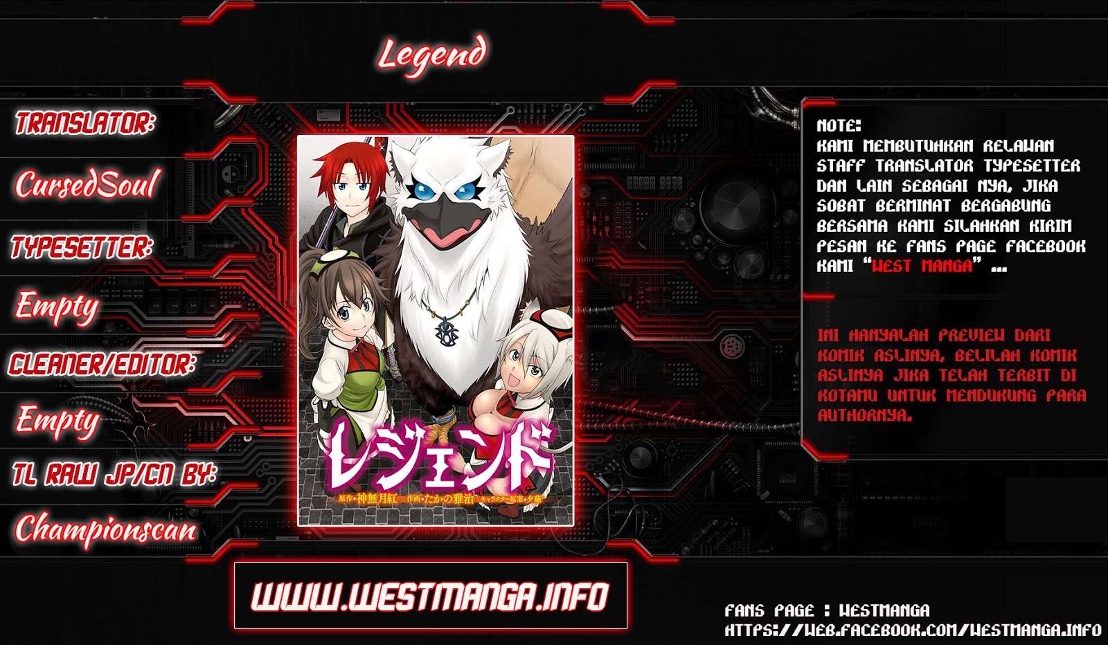 Baca Komik Legend Chapter 19 Gambar 1