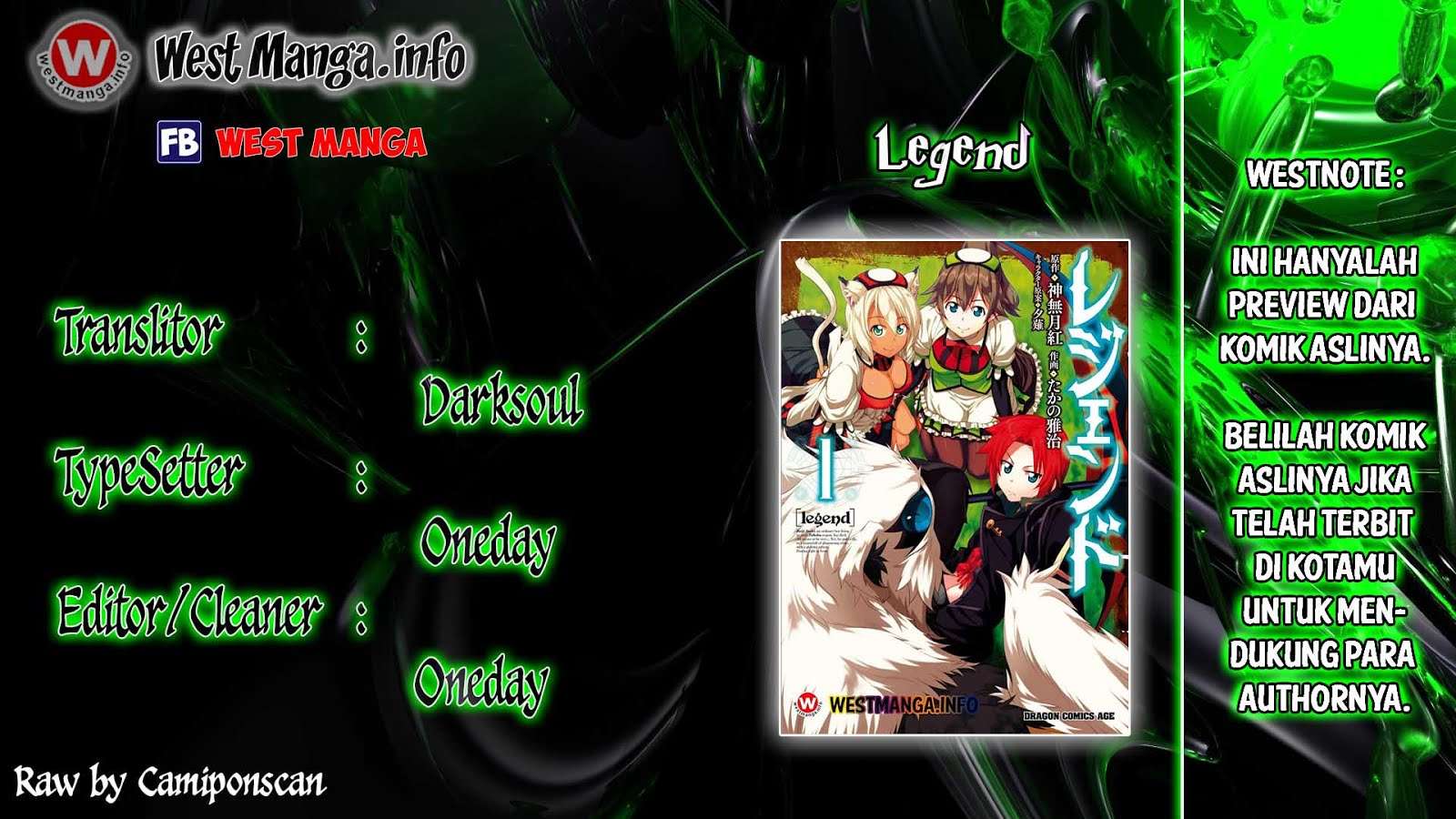 Baca Komik Legend Chapter 11 Gambar 1