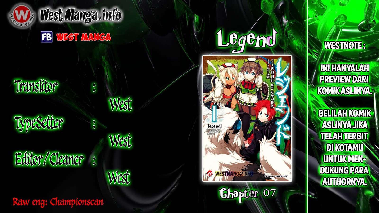 Baca Manga Legend Chapter 7 Gambar 2