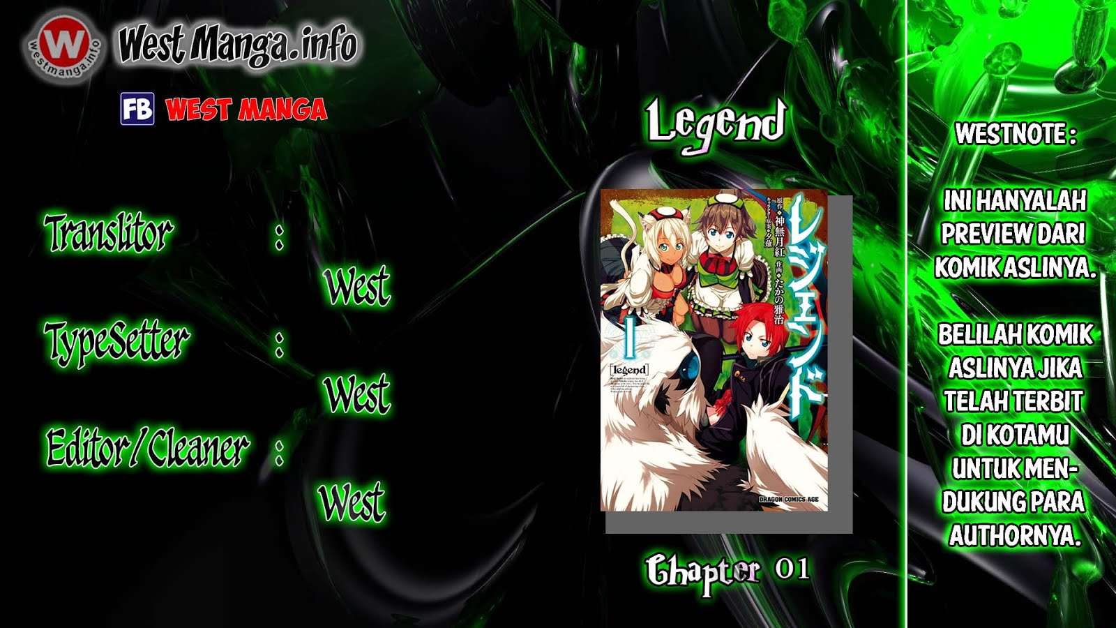 Baca Komik Legend Chapter 1 Gambar 1