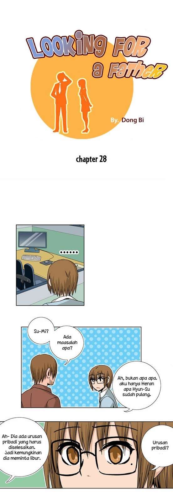 Baca Manhwa Looking for a Father Chapter 28 Gambar 2