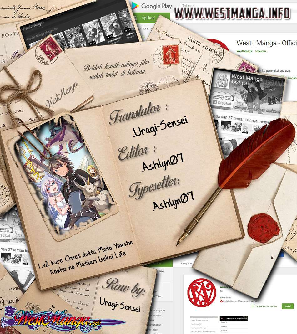 Baca Manga Lv2 kara Cheat datta Moto Yuusha Kouho no Mattari Isekai Life Chapter 3 Gambar 2
