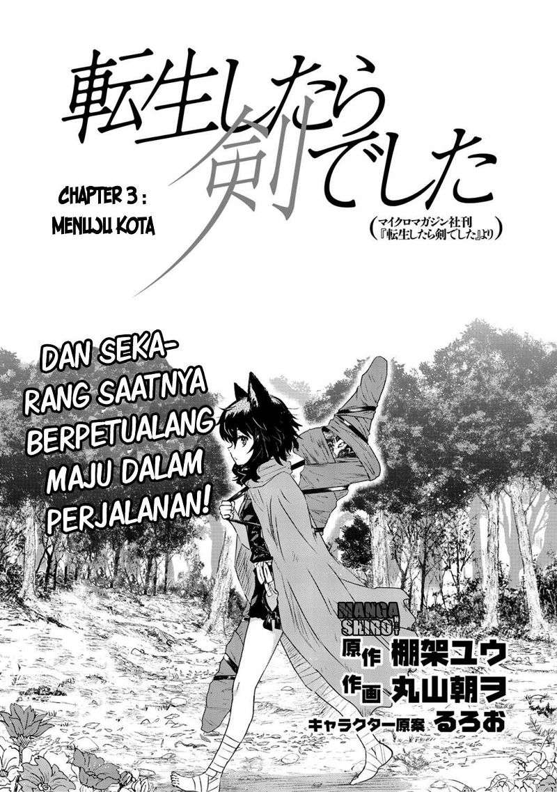 Baca Manga Tensei shitara Ken deshita Chapter 3 Gambar 2