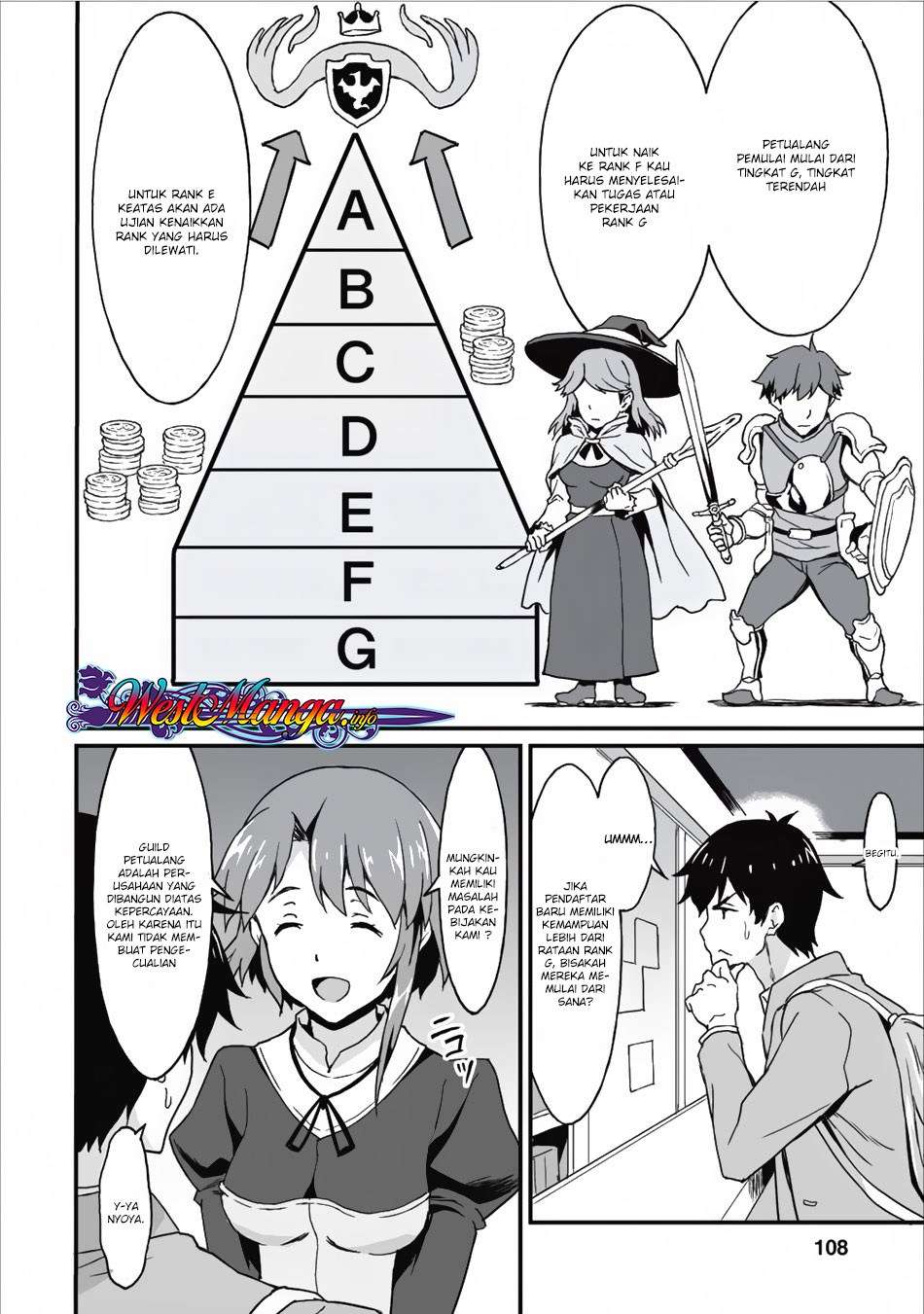 Taberu dake de Level-Up! Damegami to Issho ni Isekai Musou Chapter 4 Gambar 11