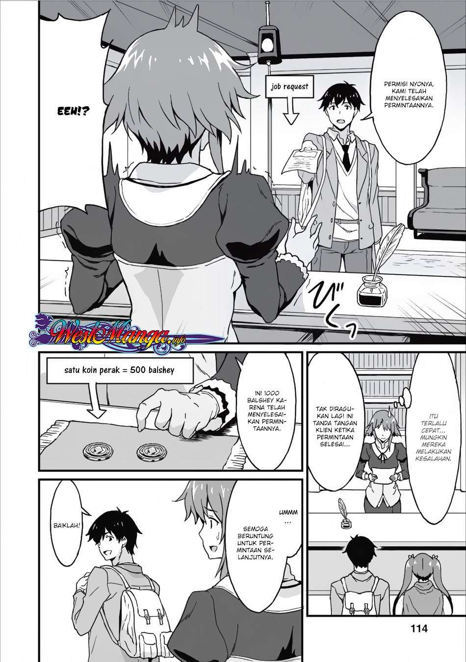 Taberu dake de Level-Up! Damegami to Issho ni Isekai Musou Chapter 4 Gambar 18