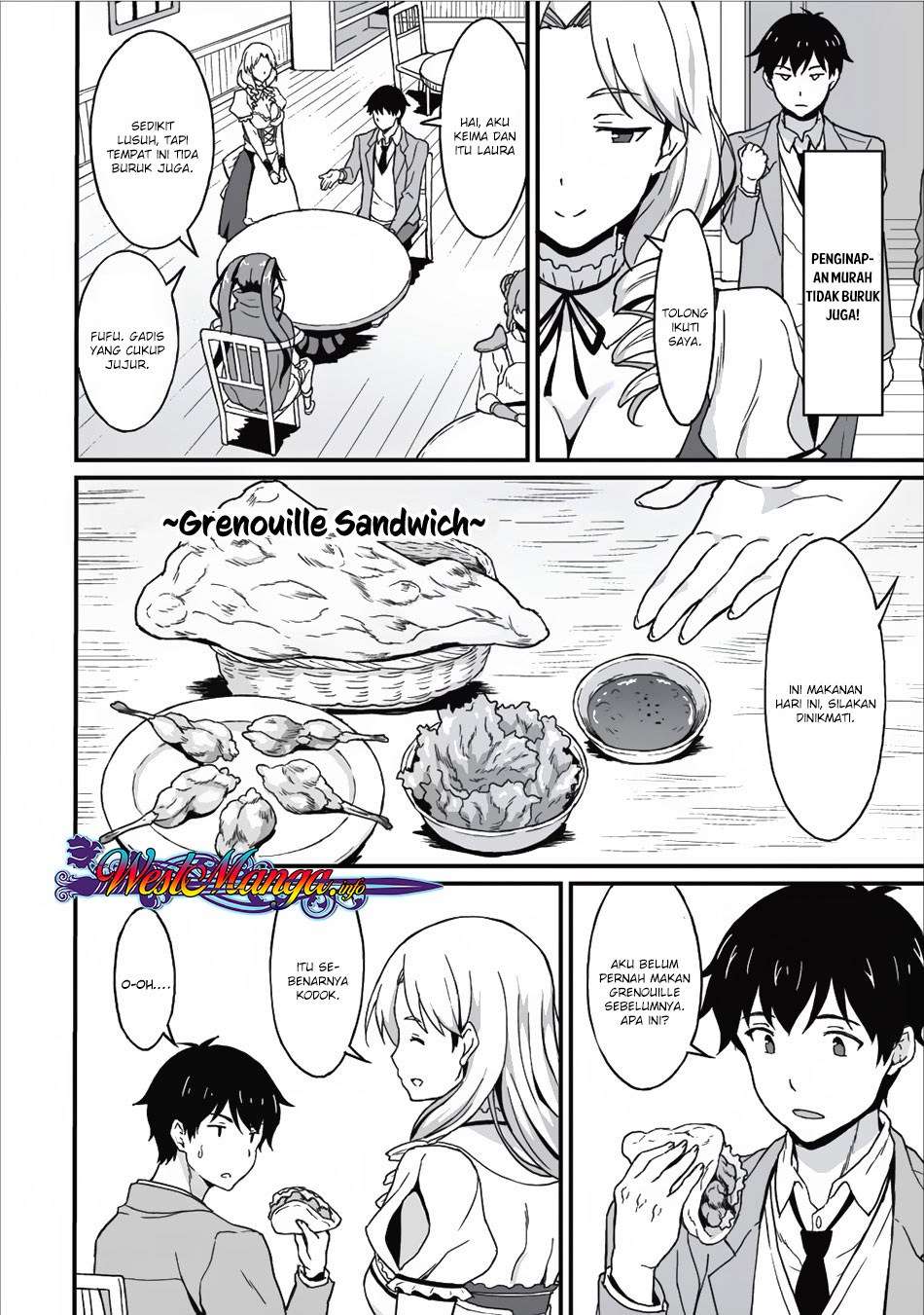 Taberu dake de Level-Up! Damegami to Issho ni Isekai Musou Chapter 4 Gambar 22