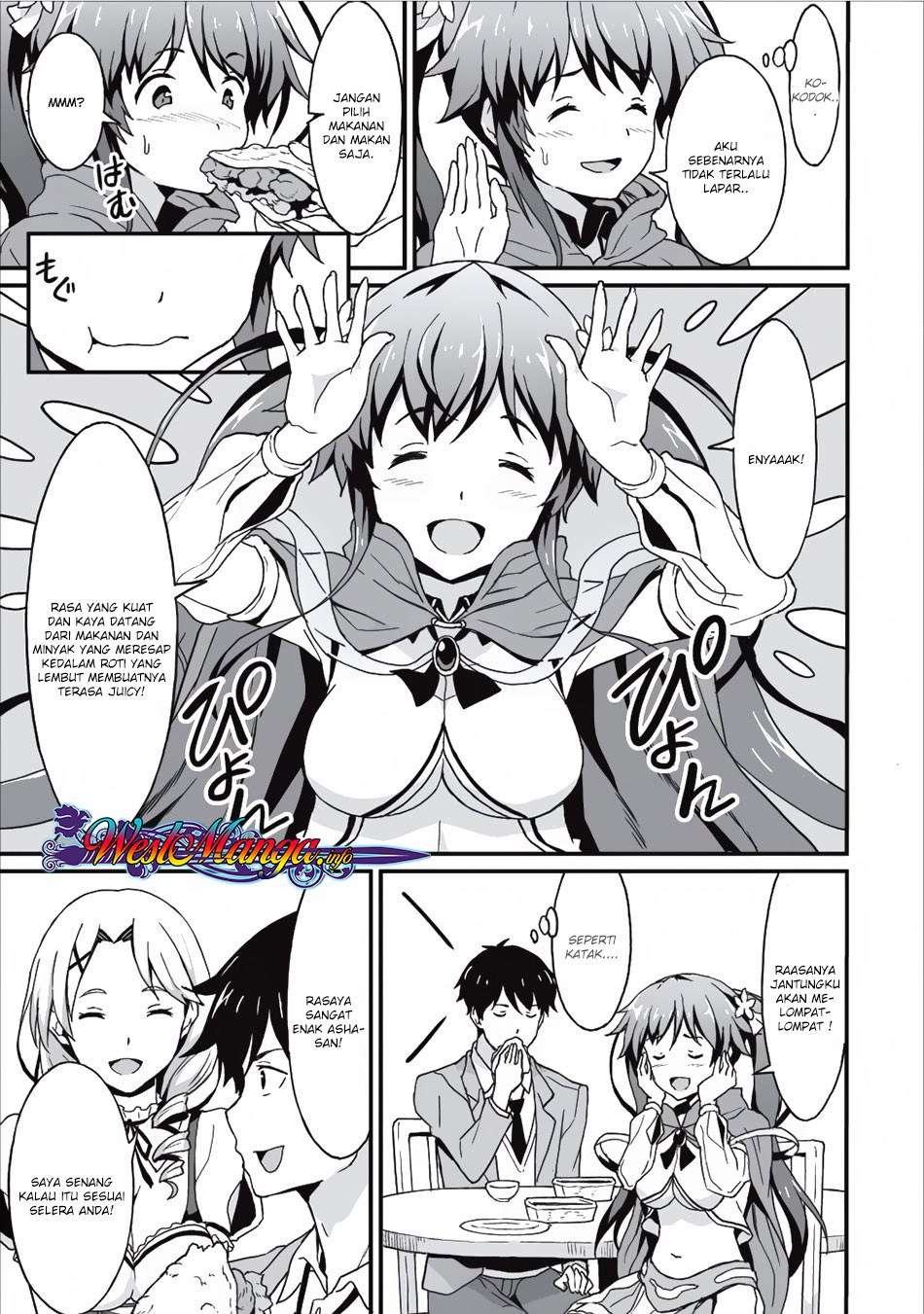 Taberu dake de Level-Up! Damegami to Issho ni Isekai Musou Chapter 4 Gambar 23