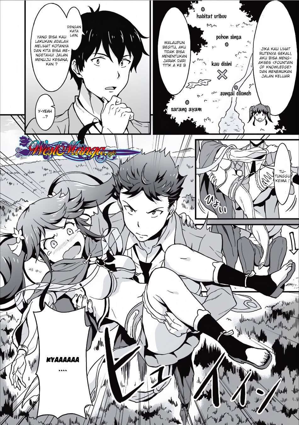 Taberu dake de Level-Up! Damegami to Issho ni Isekai Musou Chapter 4 Gambar 3