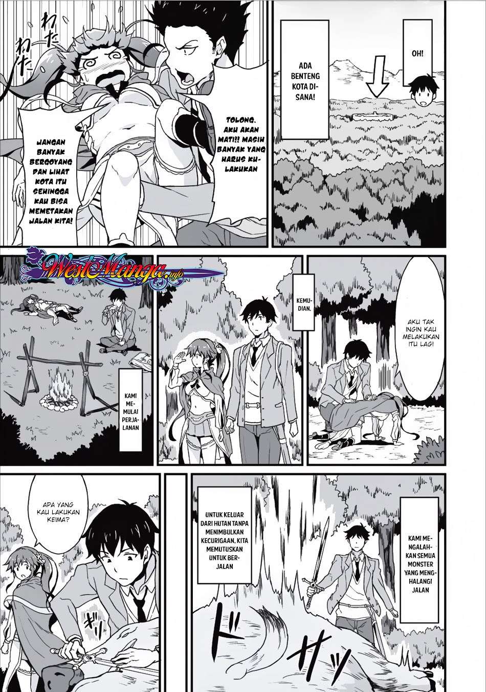 Taberu dake de Level-Up! Damegami to Issho ni Isekai Musou Chapter 4 Gambar 4