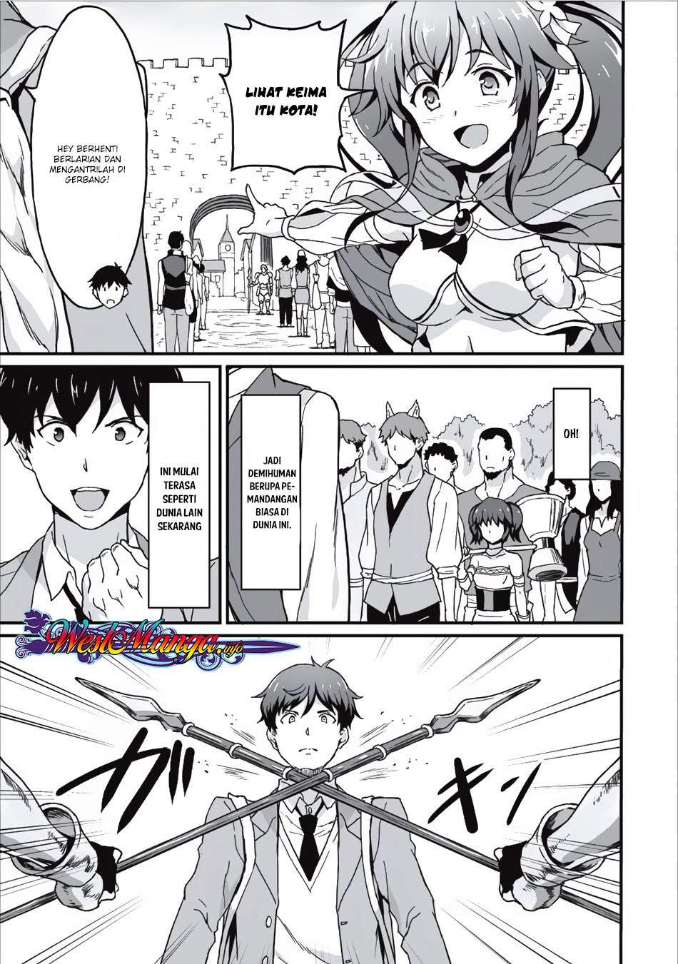 Taberu dake de Level-Up! Damegami to Issho ni Isekai Musou Chapter 4 Gambar 6
