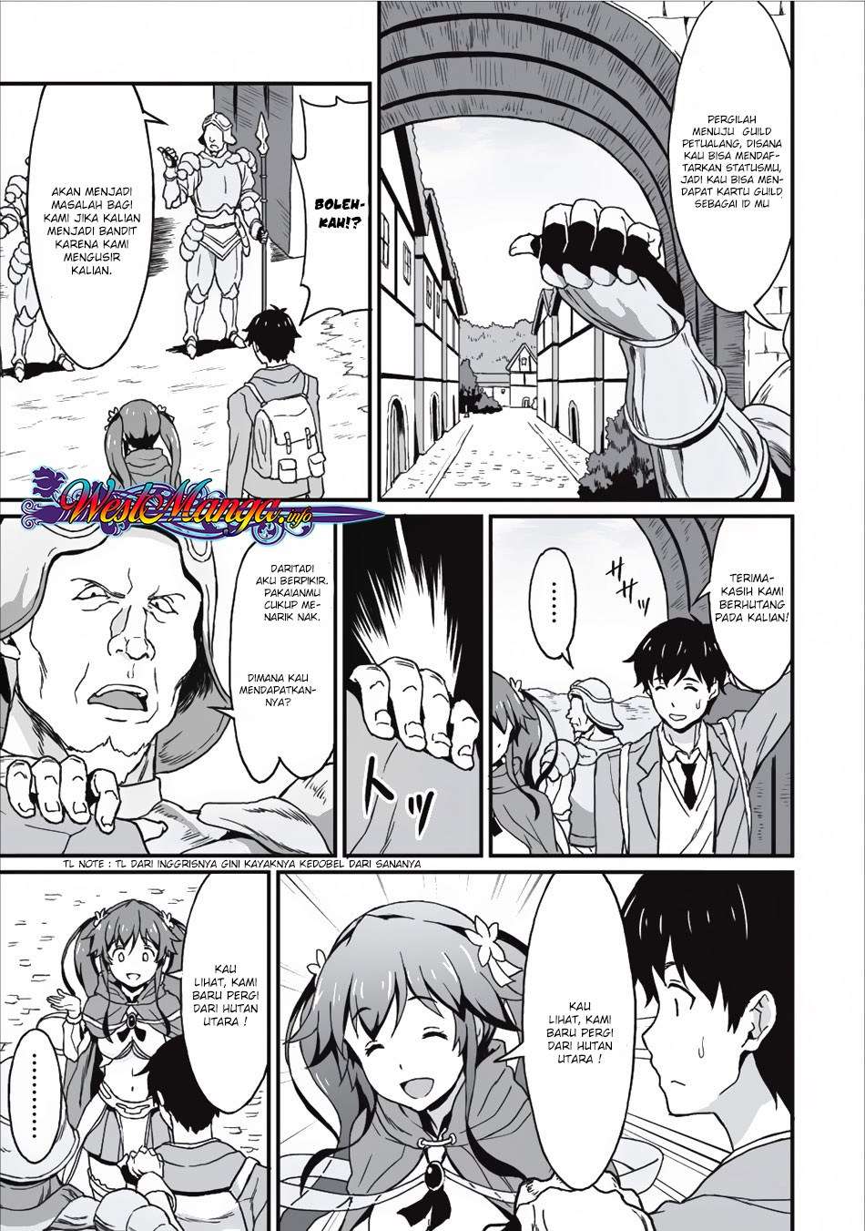 Taberu dake de Level-Up! Damegami to Issho ni Isekai Musou Chapter 4 Gambar 8
