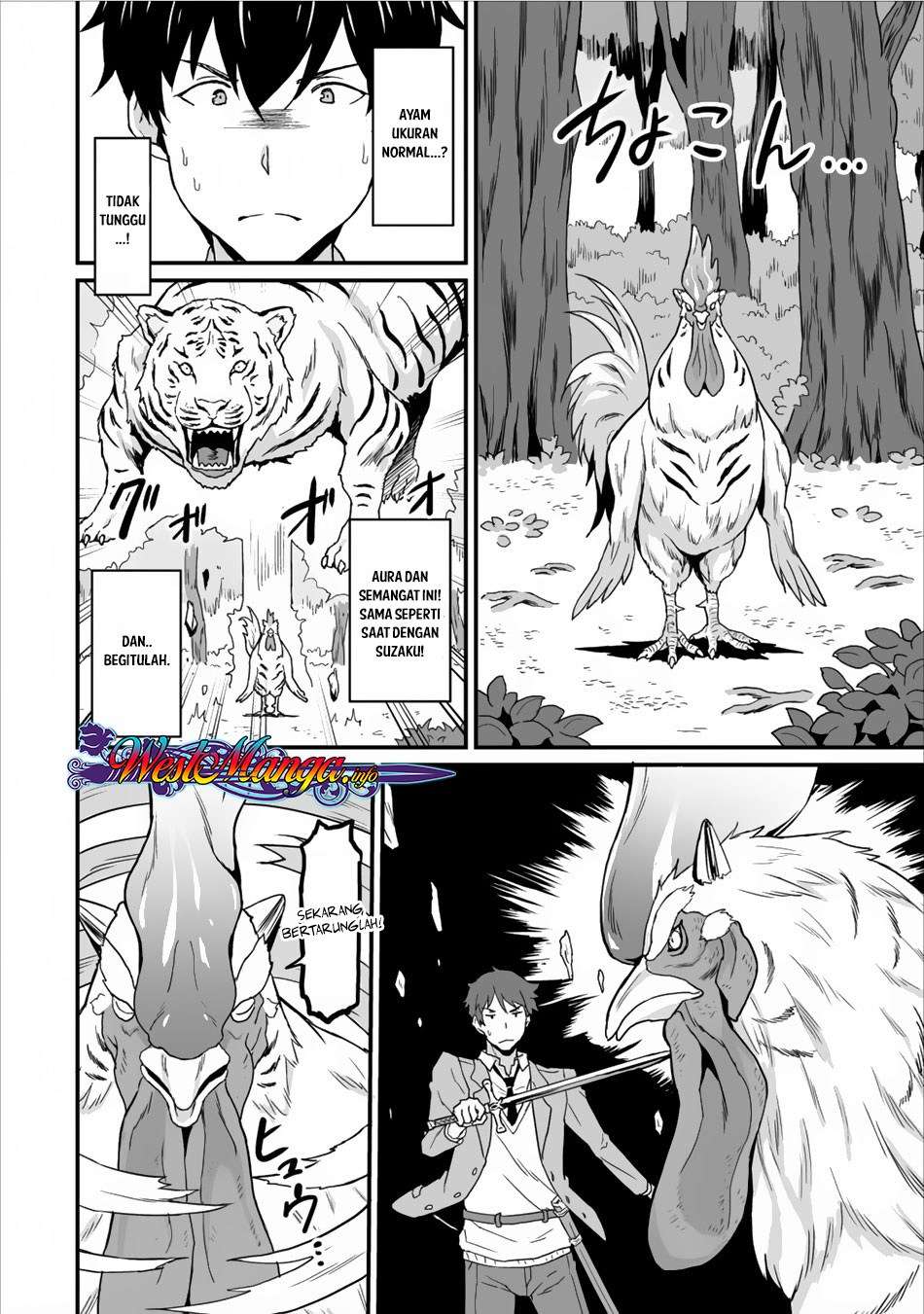 Taberu dake de Level-Up! Damegami to Issho ni Isekai Musou Chapter 3 Gambar 11