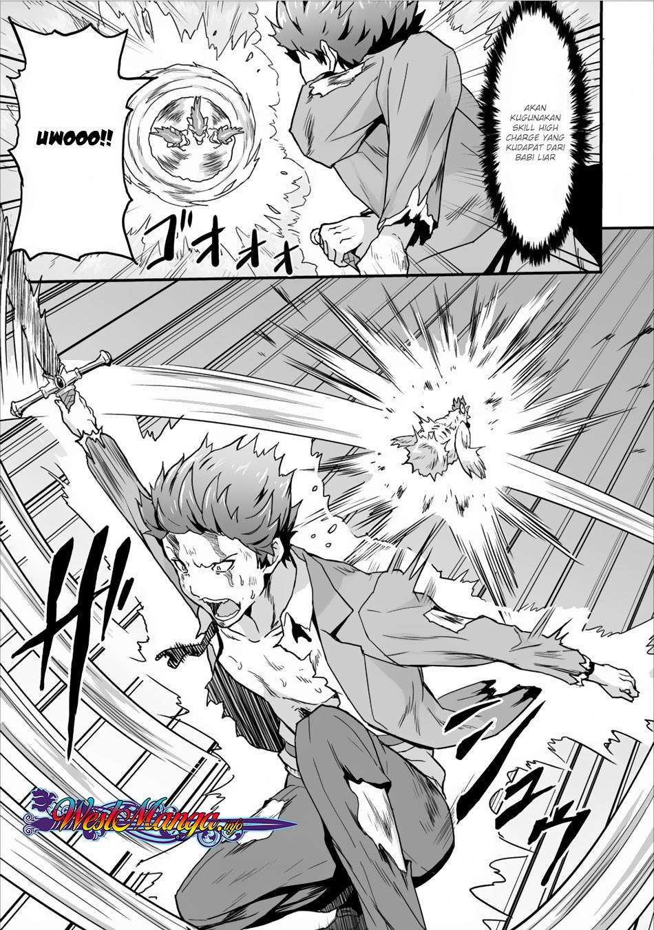 Taberu dake de Level-Up! Damegami to Issho ni Isekai Musou Chapter 3 Gambar 15
