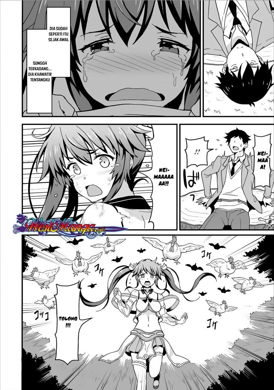 Taberu dake de Level-Up! Damegami to Issho ni Isekai Musou Chapter 3 Gambar 24