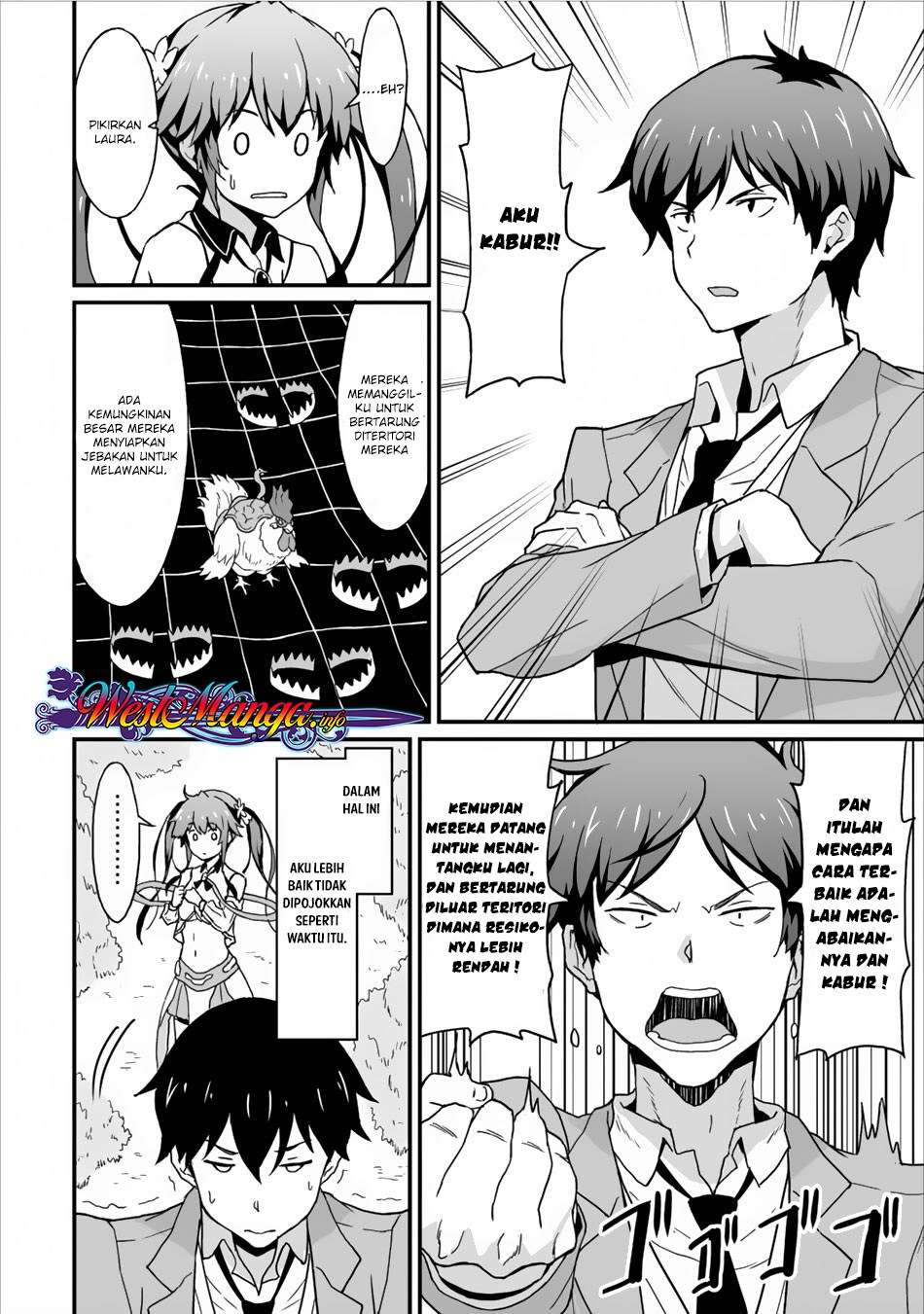 Taberu dake de Level-Up! Damegami to Issho ni Isekai Musou Chapter 3 Gambar 28