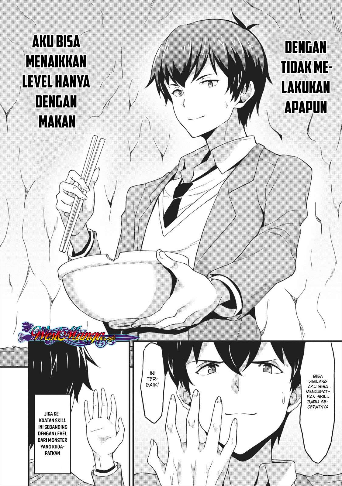 Taberu dake de Level-Up! Damegami to Issho ni Isekai Musou Chapter 1 Gambar 40
