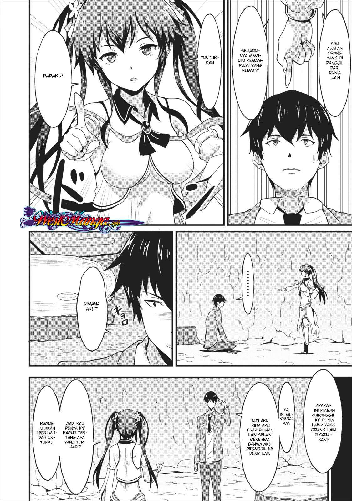 Taberu dake de Level-Up! Damegami to Issho ni Isekai Musou Chapter 1 Gambar 5