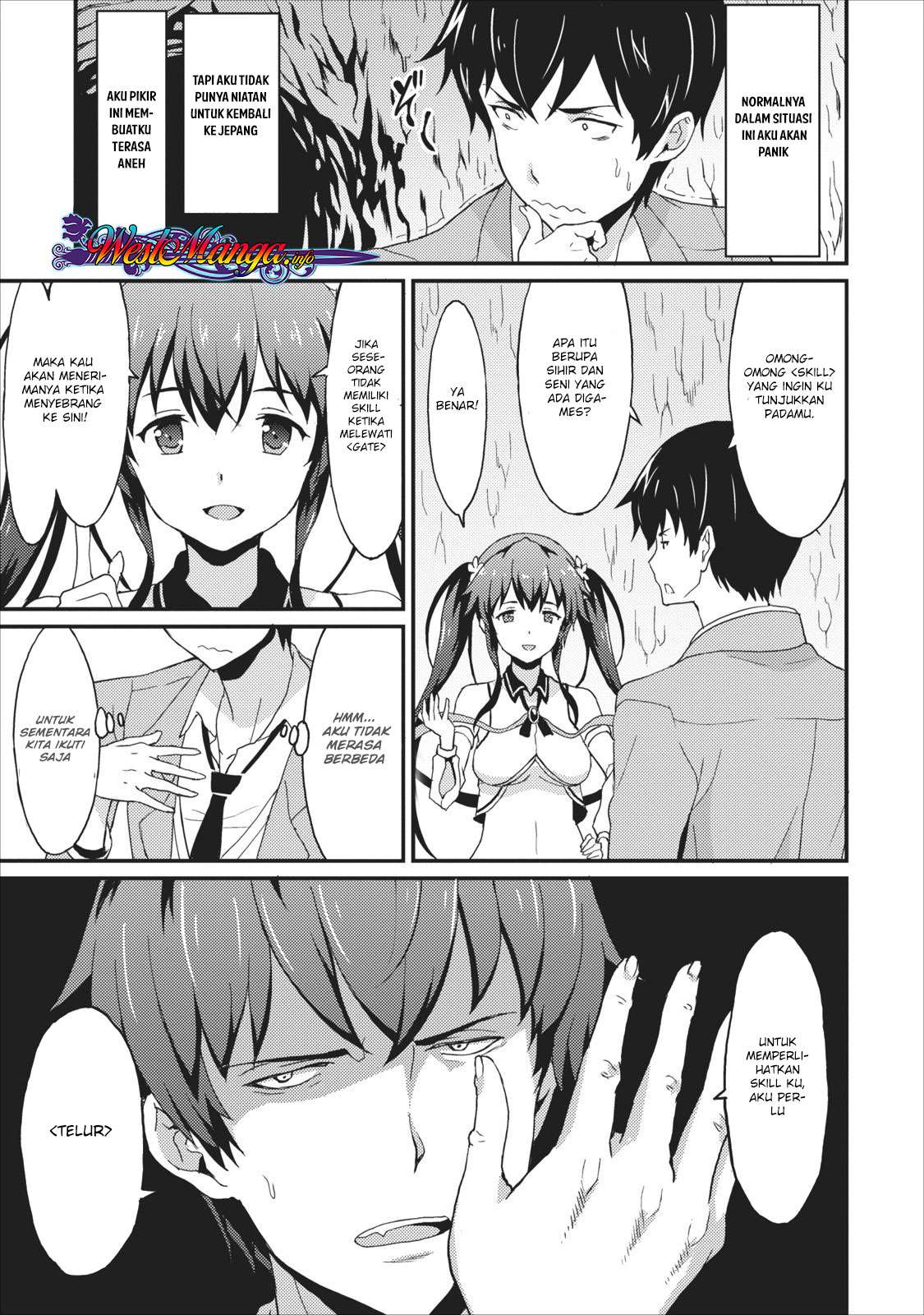 Taberu dake de Level-Up! Damegami to Issho ni Isekai Musou Chapter 1 Gambar 6