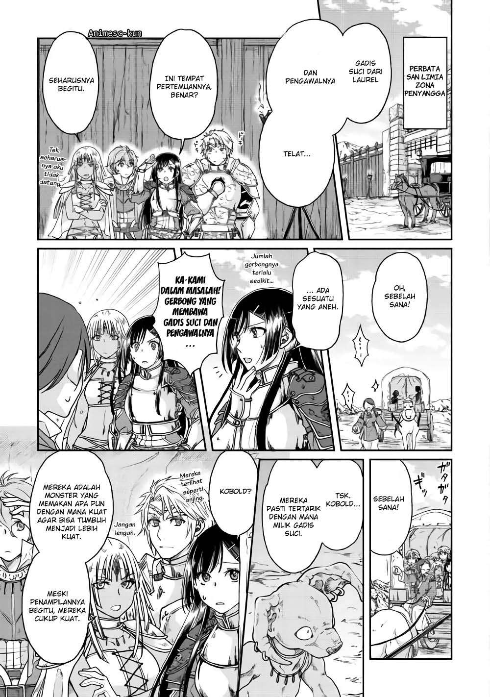 Tsuki ga Michibiku Isekai Douchuu Chapter 30 Gambar 16