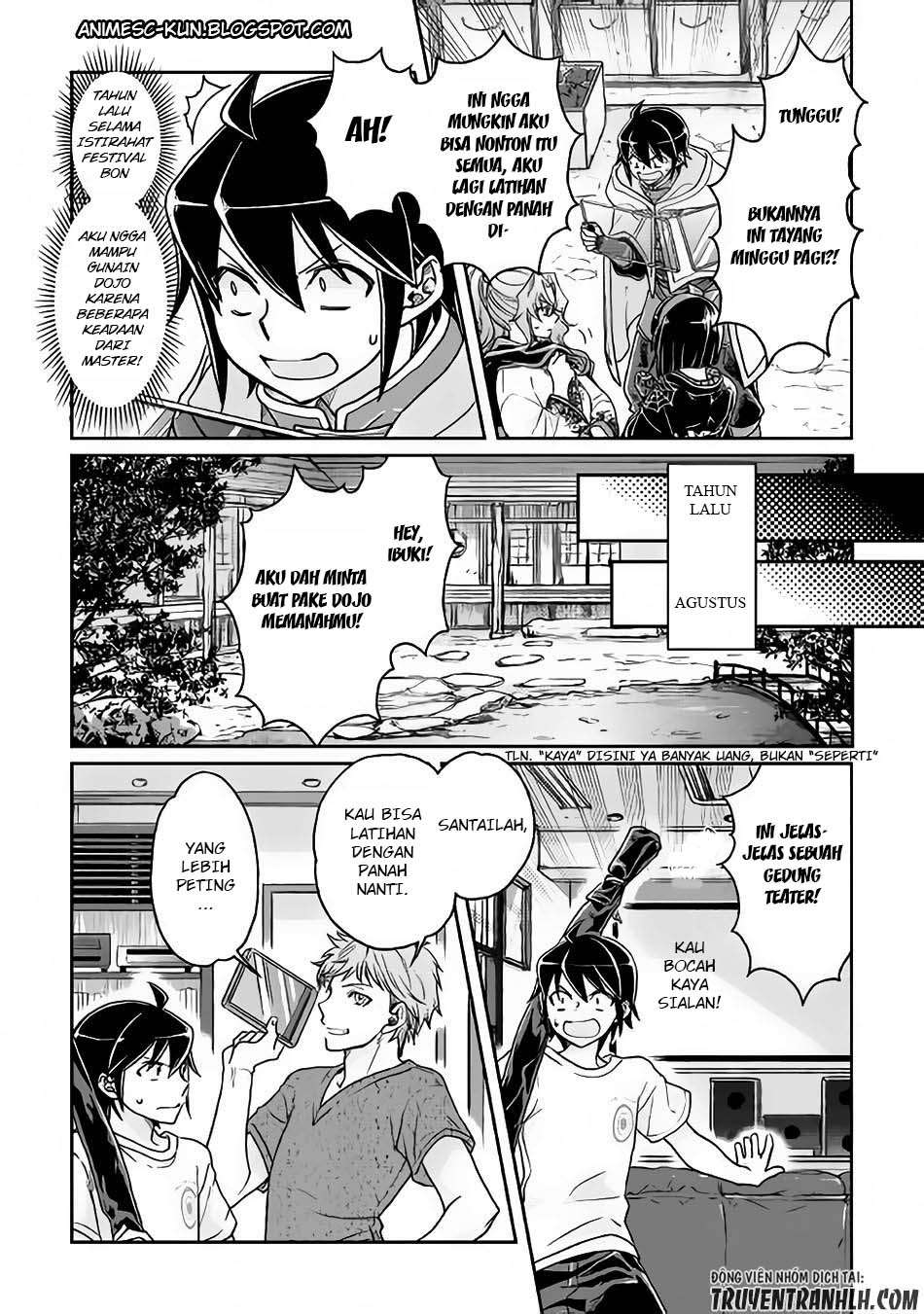 Tsuki ga Michibiku Isekai Douchuu Chapter 22 Gambar 11