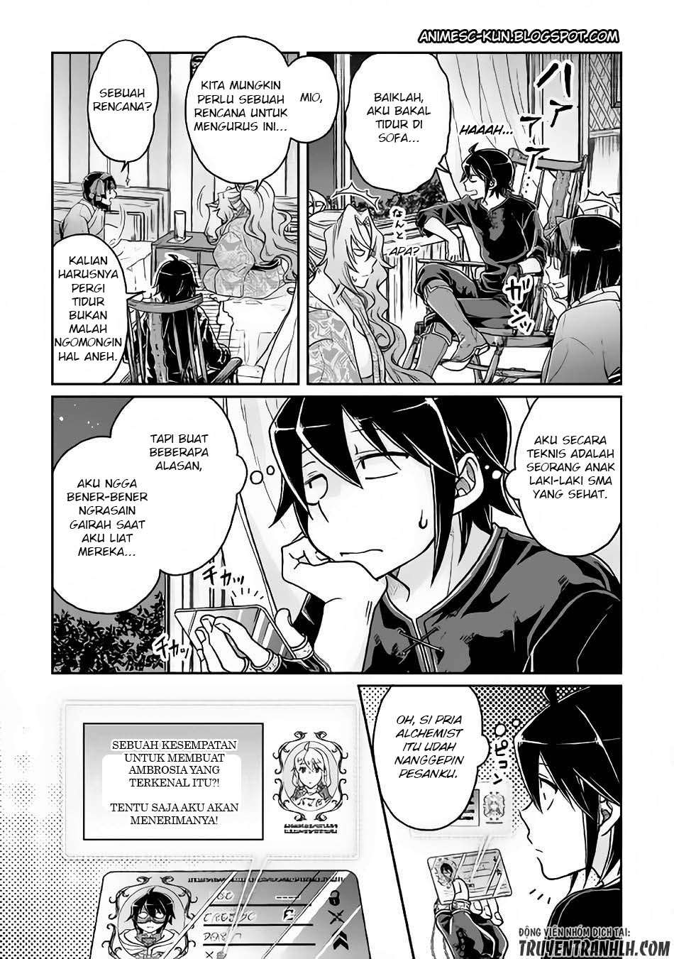 Tsuki ga Michibiku Isekai Douchuu Chapter 22 Gambar 16