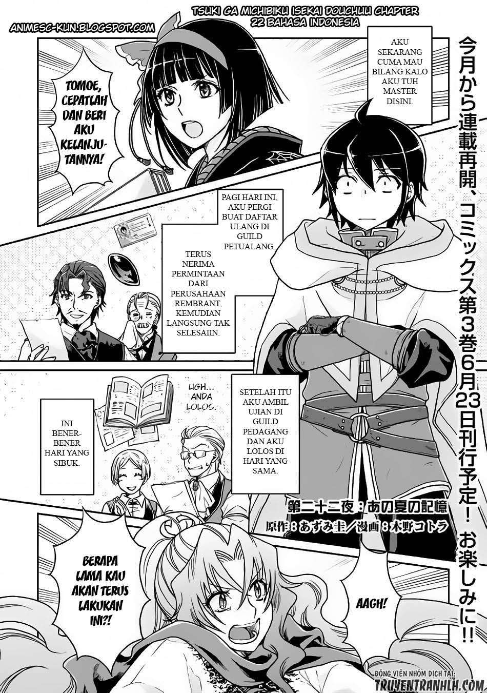 Baca Manga Tsuki ga Michibiku Isekai Douchuu Chapter 22 Gambar 2