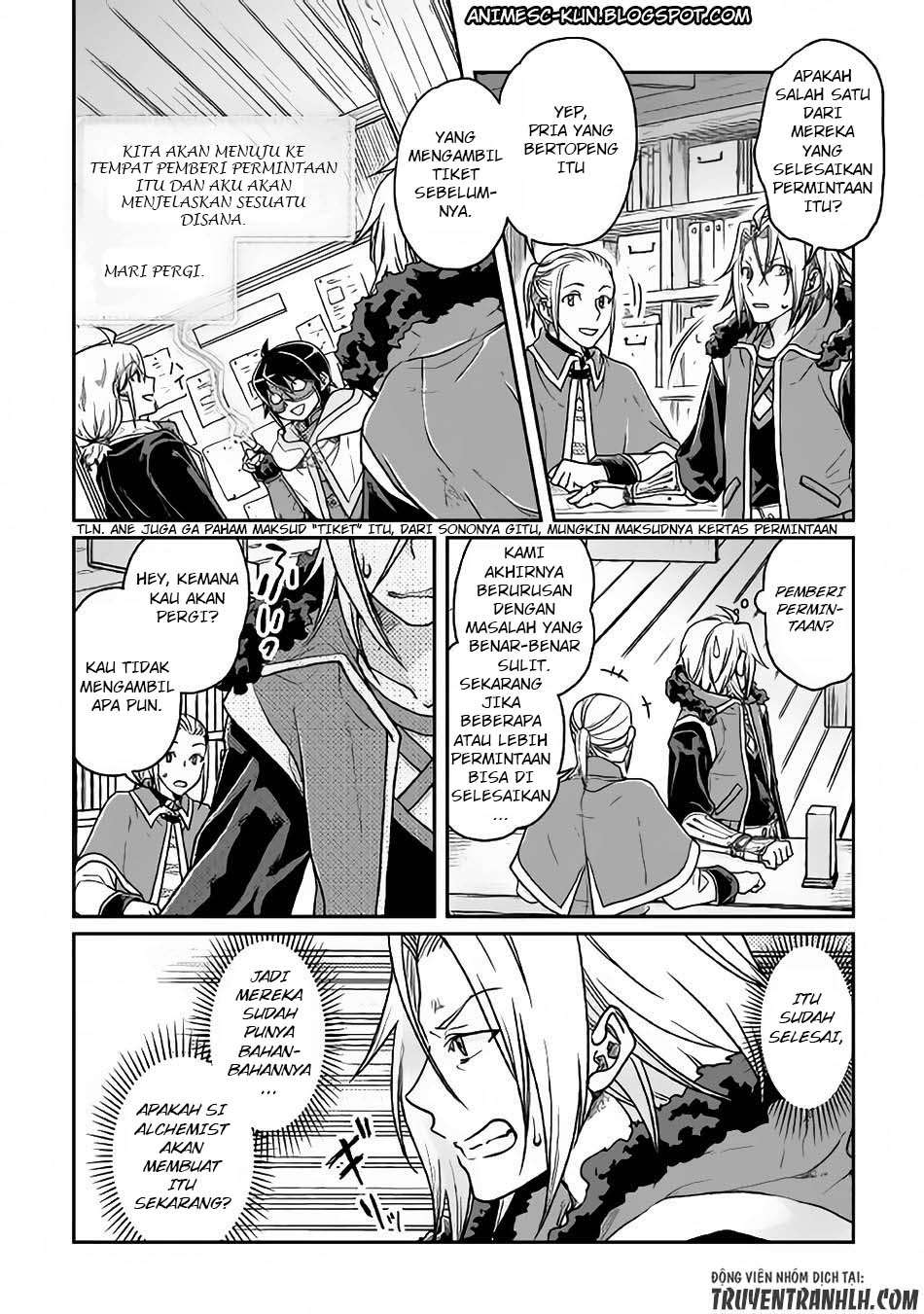 Tsuki ga Michibiku Isekai Douchuu Chapter 22 Gambar 21