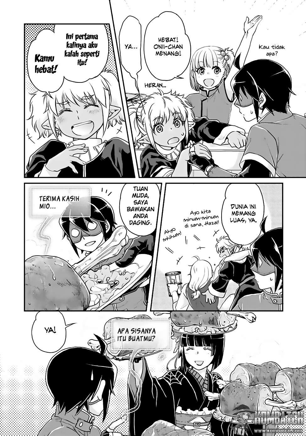 Tsuki ga Michibiku Isekai Douchuu Chapter 16 Gambar 22