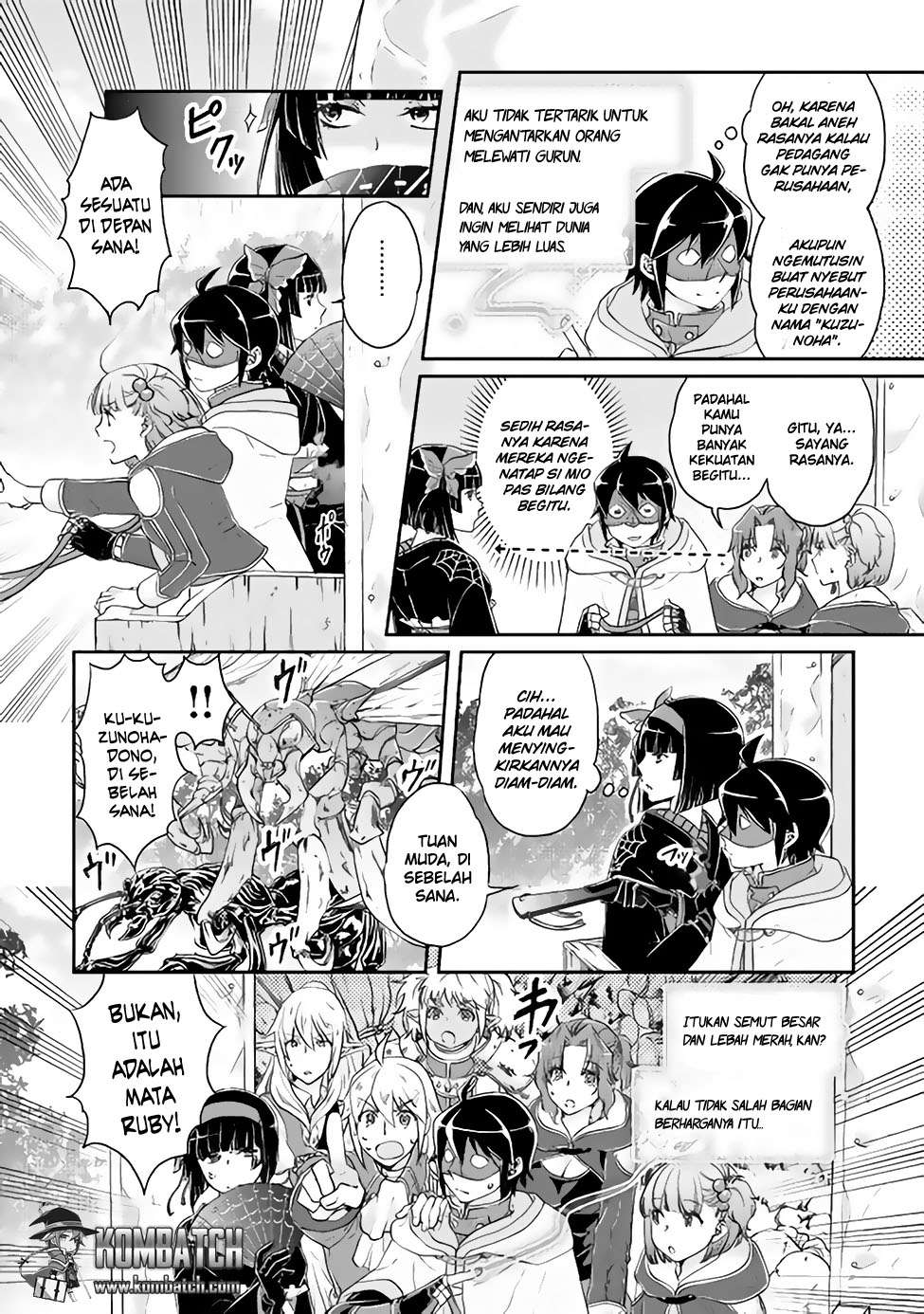Tsuki ga Michibiku Isekai Douchuu Chapter 15 Gambar 15