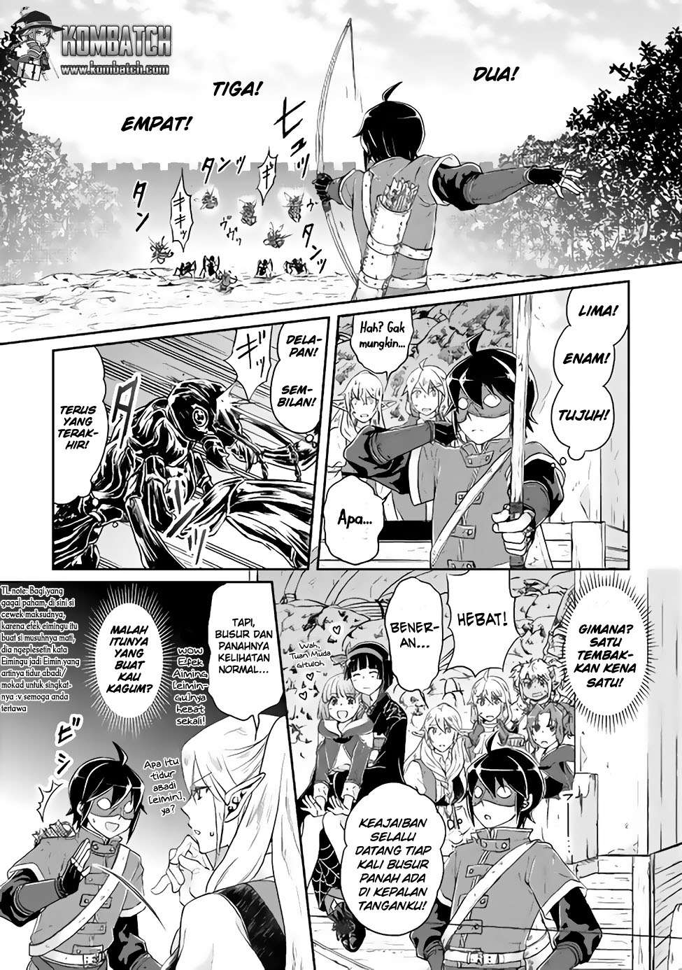 Tsuki ga Michibiku Isekai Douchuu Chapter 15 Gambar 20